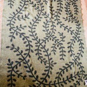 Green Icelandic wool quilt
